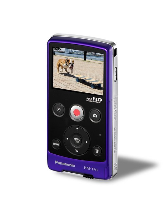 Panasonic TA-1 Ultrathin HD Pocket Camcorder Enabled with Skype and iFrame (Red) N11