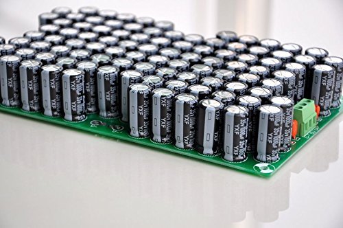 Electronics-Salon 100,000uF Capacitors Module Board, for Upgrade Audio PreAMP or Power AMP