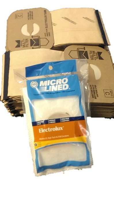 24 Electrolux C Bags and 2 After Filters