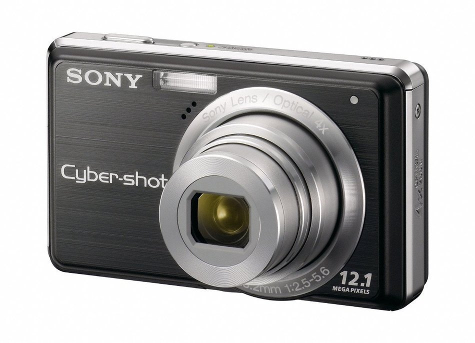 Sony Cybershot DSC-S980 12MP Digital Camera with 4x Optical Zoom with Super Steady Shot Image Stabilization (Black) N4