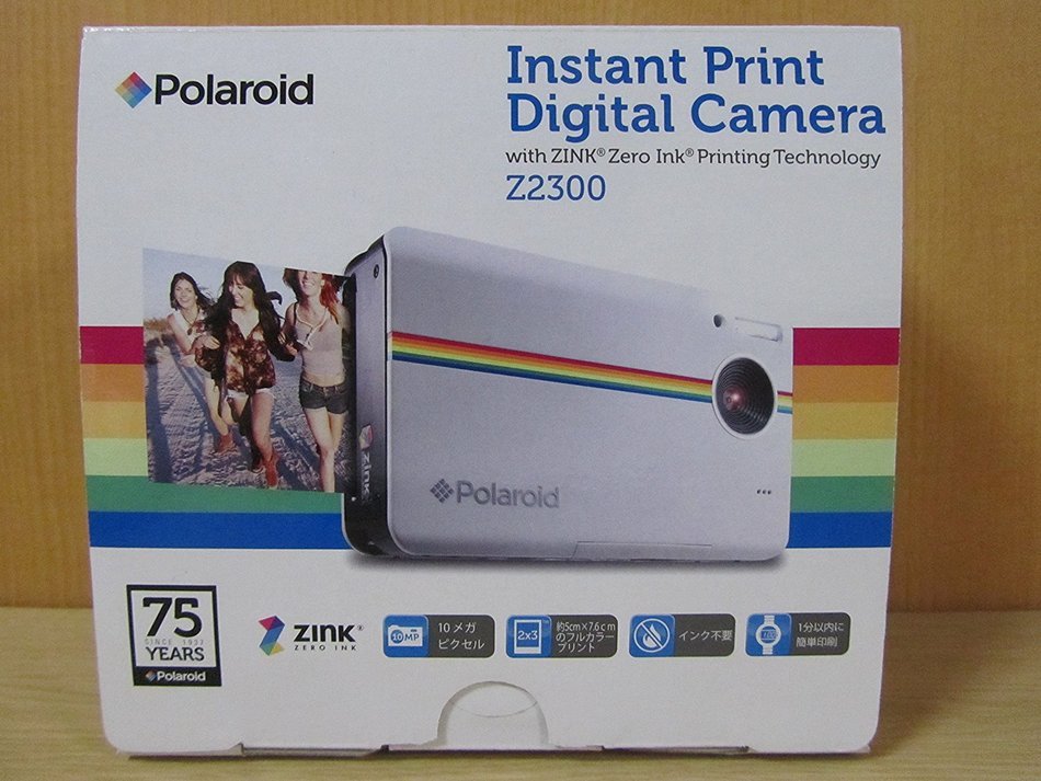 Polaroid Z2300 10mp digital instant camera Black PLD-Z2300BLK-P - International Version (No Warranty) N6