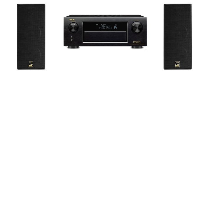 M&K Sound LCR950 Bookshelf 2.0 Denon AVR-X5200W