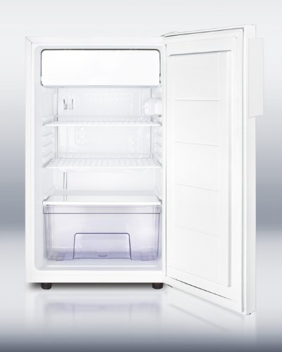 Summit Commercial CM405BI7ADA ADA compliant Undercounter Refrigerator/Freezer, Reach-in Flat White Finish N3