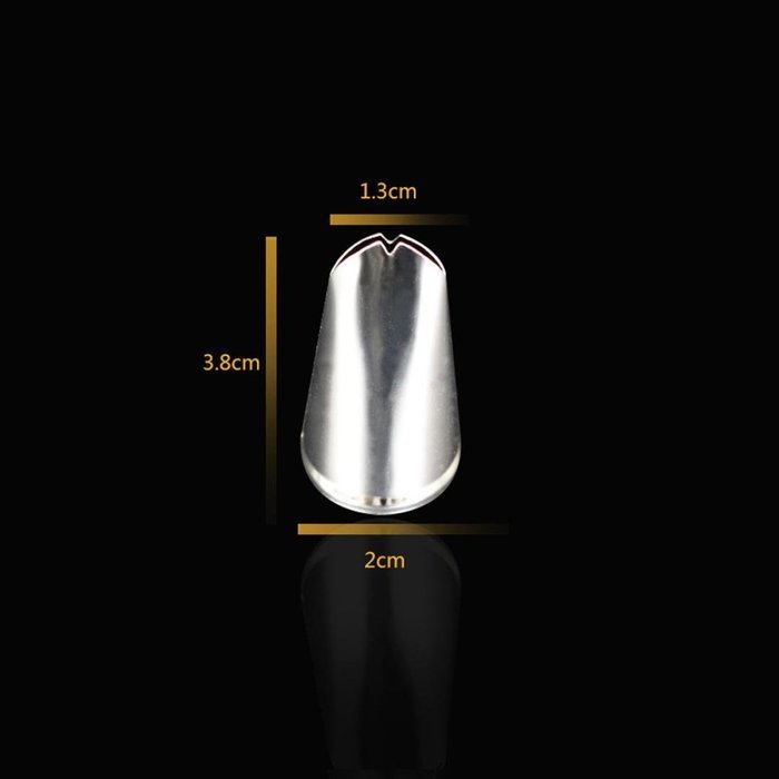VIASA 6X DIYCake Baking Stainless Steel Icing Piping Nozzles Pastry Tips Fondant Cup N6