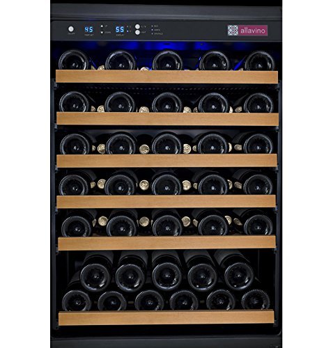 FlexCount Series 56 Bottle Single Zone Freestanding Wine Refrigerator N9