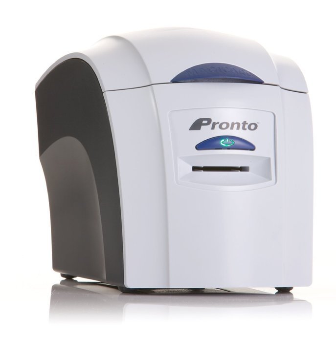 Complete ID Card Printer Bundle: Magicard Pronto ID Printer, SoftBadge Creator ID Software & ID Supplies N6