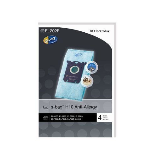 Genuine Electrolux Anti-Allergy s-bag EL202F - 4 bags N2