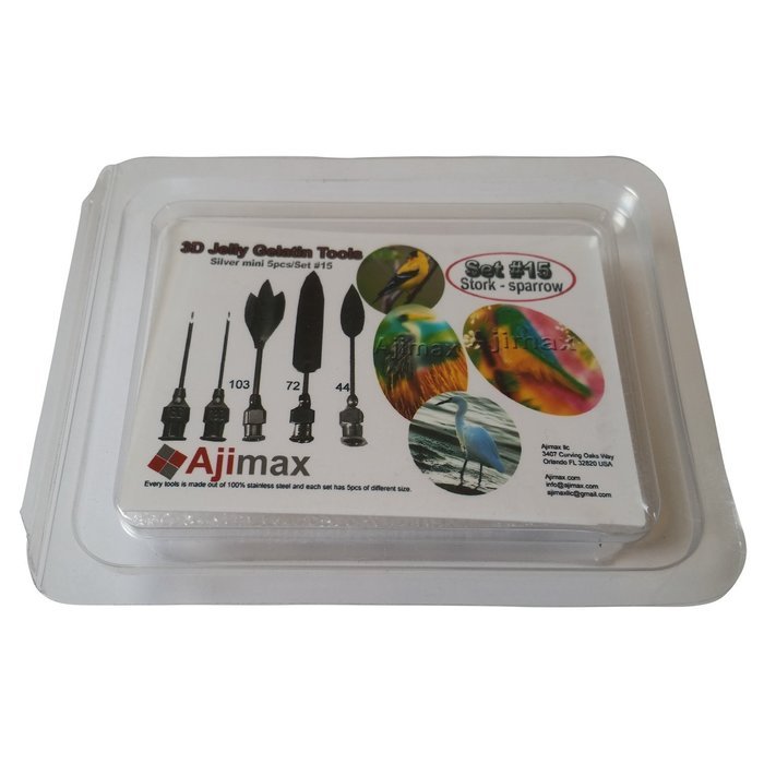 3D Jelly Gelatin Art Tools Gracilaria Jelly 3D Jello Art Cake High Quality 100% Stainless Steel. Free Ebook PDF... N3