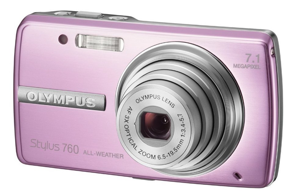 Olympus Stylus 760 7.1MP Digital Camera with Dual Image Stabilized 3x ...