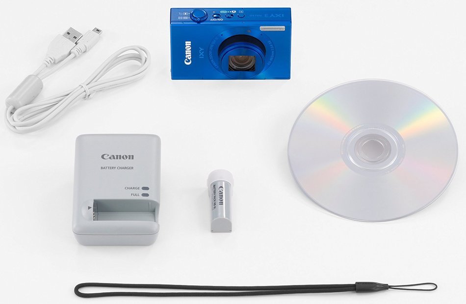 Canon Digital Camera IXY 3 (Blue) 12x Optical Zoom CMOS IXY3(BL) - International Version N4