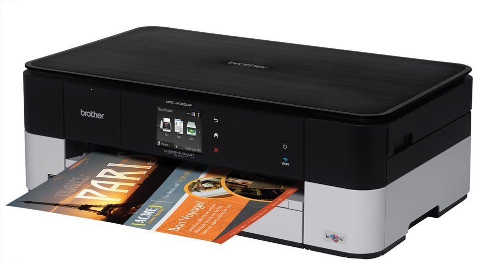 Brother Printer MFCJ4320DW Wireless Color Photo Printer with Scanner, Copier and Fax, Amazon Dash Replenishment... N3