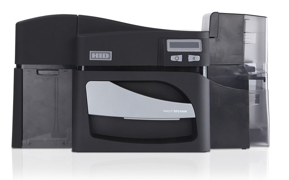 Fargo DTC4500e dual sided ID card printer