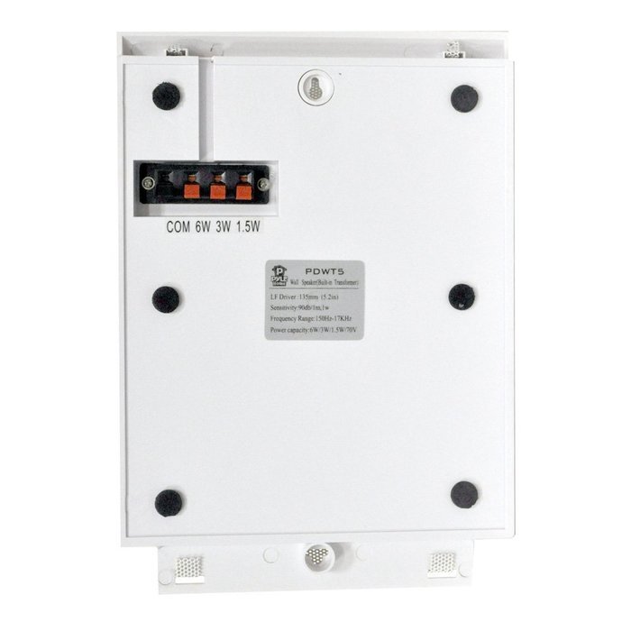 Pyle PDWT5 5.25-Inch Indoor Surface Mount 70 Volt P.A wall Speaker N2