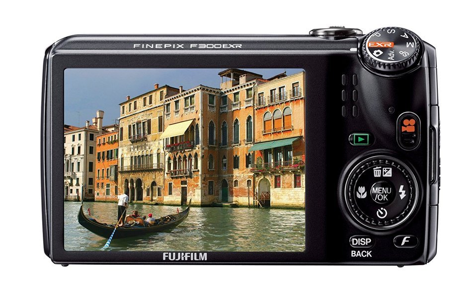 Fujifilm FinePix F300EXR 12MP Digital Camera with 15x Wide-Angle Zoom and 3.0-Inch LCD N3
