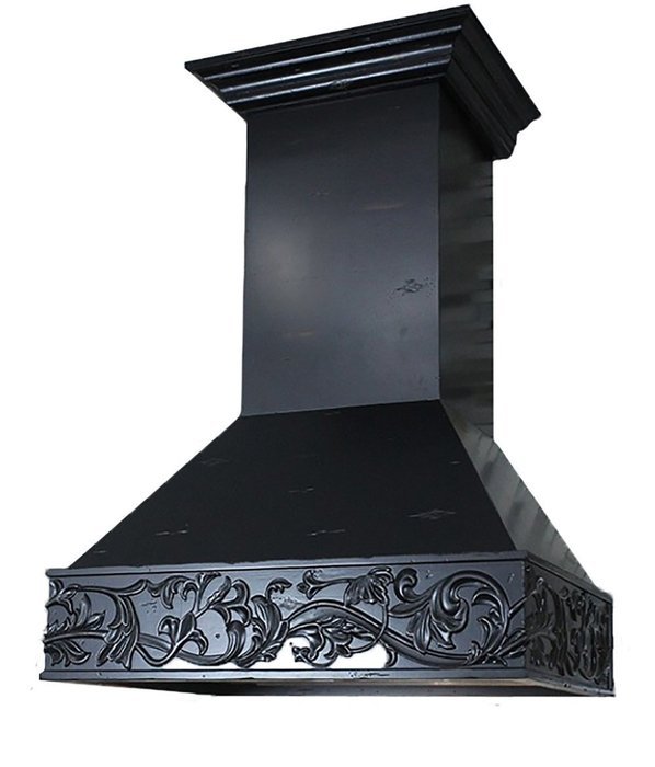 Z Line 373AA-30 1200 CFM Wooden Wall Mount Range Hood, 30", Antigua