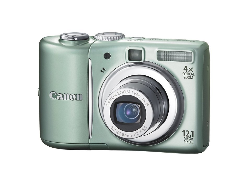 Canon PowerShot A1100IS 12.1 MP Digital Camera with 4x Optical Image Stabilized Zoom and 2.5-inch LCD (Blue) (... N7