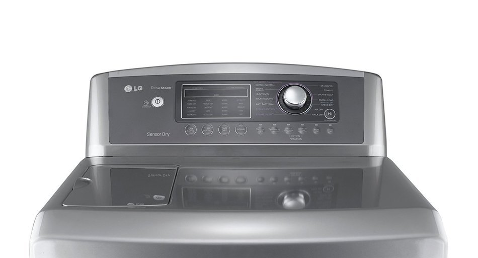 LG H/E Ultra Large Capacity H/E Top Load Laundry Pair *In Granite Steel Finish* with WaveForce Technology WT5170HV... N2