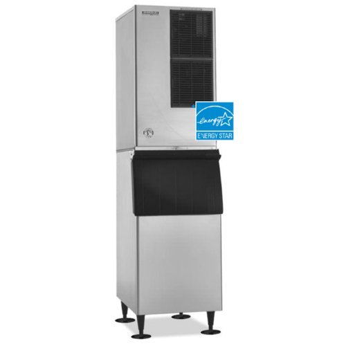 Hoshizaki KM-600MAH 22" Energy Star Rated Slim-Line Modular Ice Maker With 592 lbs. Daily Ice Production H-GUARD...