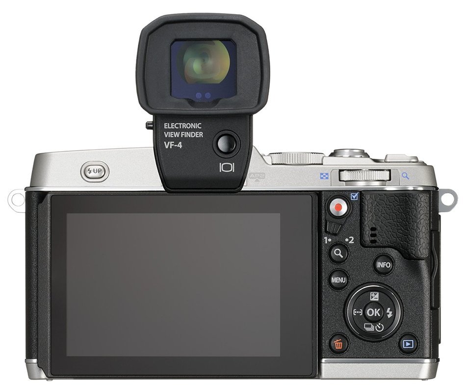 OLYMPUS Micro Four Thirds PEN E-P5 Silver E-P5 BODY SLV - International Version (No Warranty) N10