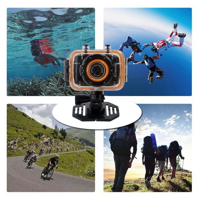 Ckeyin &reg; Full 1080p HD Sports Action Camera Cam Camcorder Helmet Cameras (5.1 cm (2 inch) touch-screen LCD display... N2