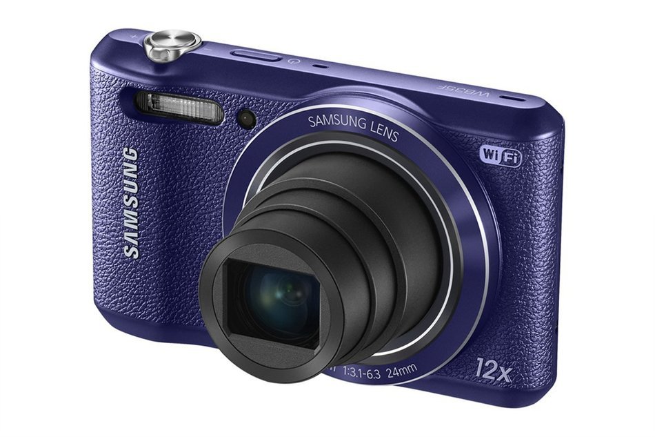 Samsung WB35F 16.2MP Smart WiFi & NFC Digital Camera with 12x Optical Zoom and 2.7" LCD (Black) N19