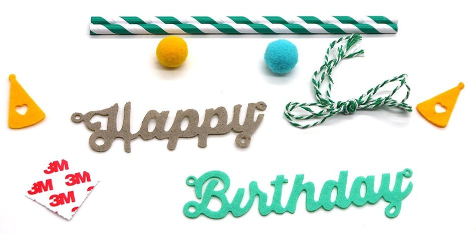 PuTwo Birthday Decoration Cake Decorations Cake Decorating Picks Cake Toppers Party Supplies - Purple N2