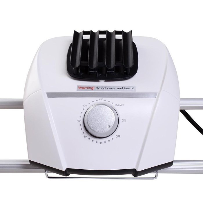 AMPERSAND SHOPS Portable Foldable Electric Quiet Clothes Quick Drying Rack with Built-In Timer N5
