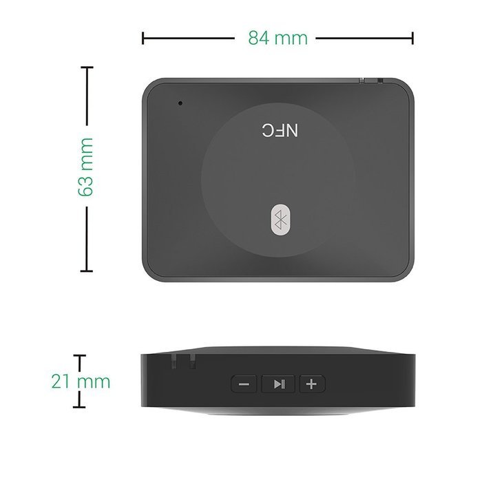 Bluetooth Receiver, Cambond Portable Music Receiver Bluetooth Wireless Audio Adapter Pair with Bluetooth Enabled... N11