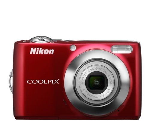 Nikon COOLPIX L24 14 MP Digital Camera with 3.6x NIKKOR Optical Zoom Lens and 3-Inch LCD (Silver) (OLD MODEL) N7