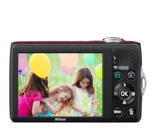 Nikon COOLPIX L24 14 MP Digital Camera with 3.6x NIKKOR Optical Zoom Lens and 3-Inch LCD (Silver) (OLD MODEL) N8