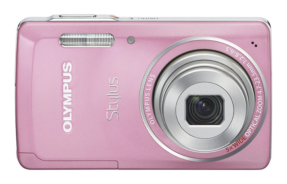 Olympus Stylus 5010 14 MP Digital Camera with 5x Wide Angle Dual Image Stabilized Zoom and 2.7-Inch LCD (Titanium... N4