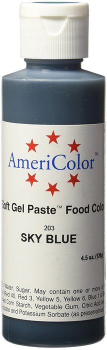 Americolor Soft Gel Paste Food Color, 4.5-Ounce, Royal Blue N3