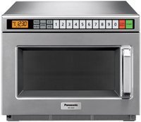 Panasonic 1700W Stainless Steel Compact Commercial Microwave Oven