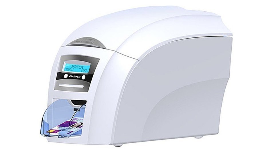 AlphaCard Enduro3e Duo Complete Dual Sided ID Card Printer System with ...