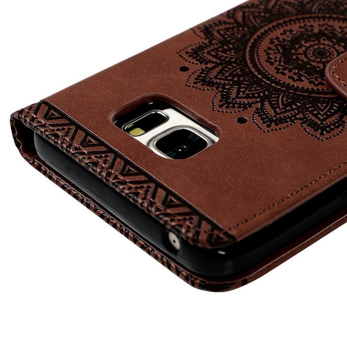Note 5 Case,Samsung Galaxy Note 5 Case - Wallet Slim Fit Folio Stand 3D Basso-relievo PU Leather Flip Case with... N44