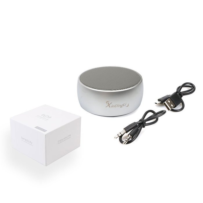 XinDingLi BS-01 Mini Round Bluetooth Speaker for Outdoor Sport with Bass, Amazing Sound, MP3 Player with Hands... N4