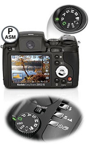 Kodak Easyshare Z812IS 8.2 MP Digital Camera with 12xOptical Image Stabilized Zoom N3