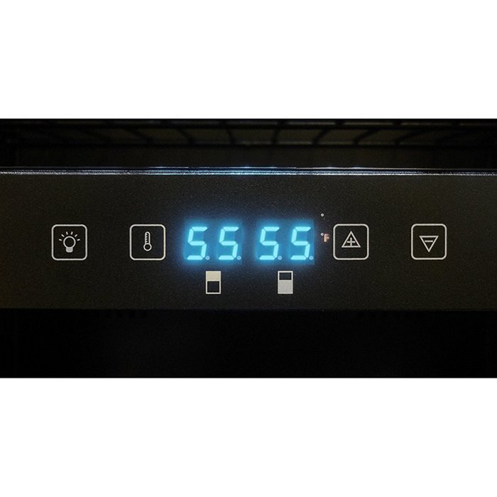 Vinotemp VNTVT-140RV-2ZR 154-Bottle Right Hinge Dual-Zone Freestanding Wine Cooler N8