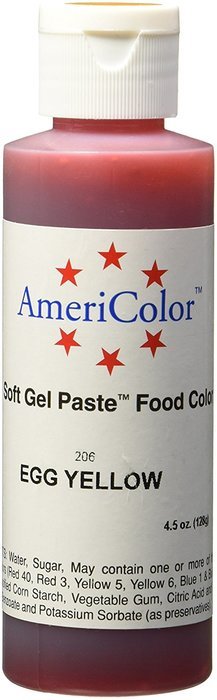 AmeriColor Gel Colour - Egg Yellow - 4&frac12; oz