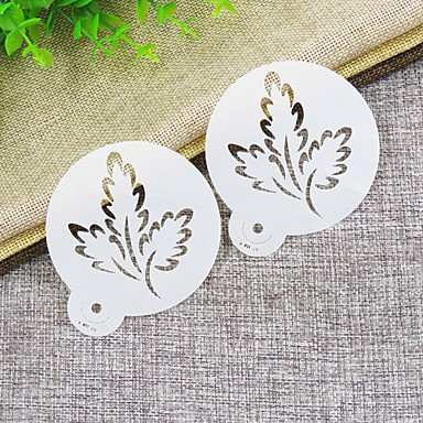 Y&XL&H Brush Embroidery Flower Cookie Stencil, Cake Side Stencil, Cookie stencil, round stencil for decorating...