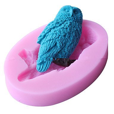 Sher Owl Shape Fondant Mold Cake Decoration Mold