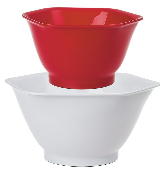 Prep Solutions by Progressive Hexi Mix 'N Pour Bowls - Set of 2