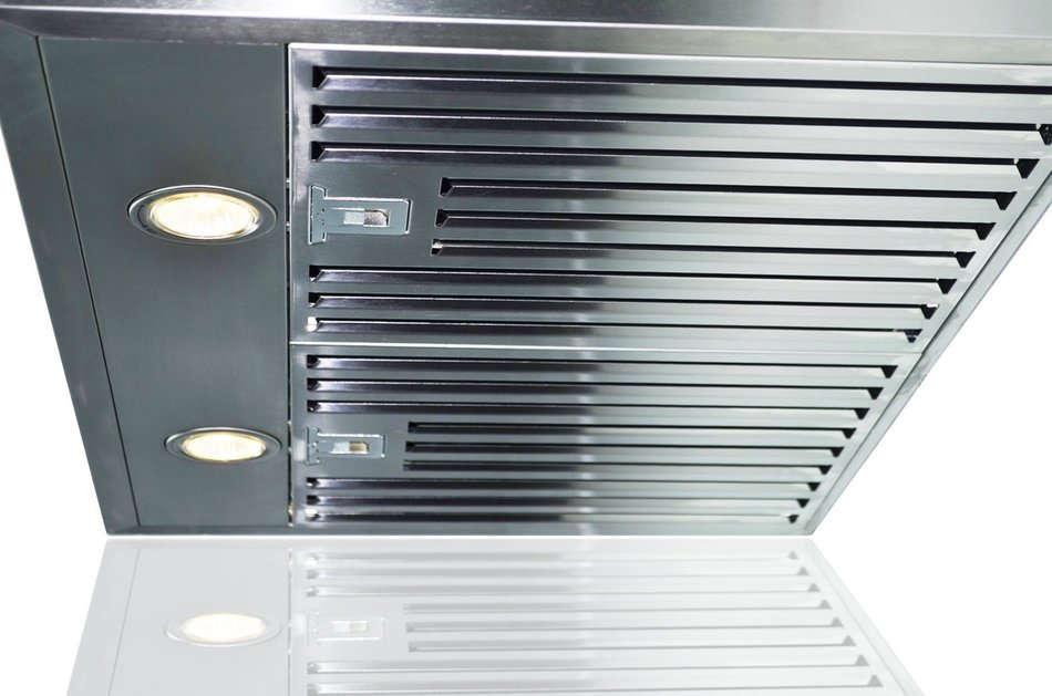 AKDY 30" Convertible Wall Mount Stainless Steel Ductless/Ventless Range Hood with Remote N6