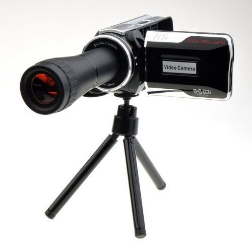 RioRand 5.1 Mega Pixels 8X Digital Zoom 3 Inch TFT LCD HD High Definition Digital Video Camcorder N4