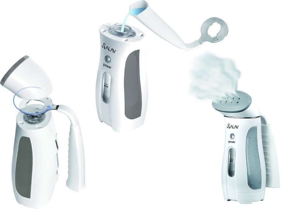 SALAV TS-01 Black Travel Handheld Garment Steamer N17