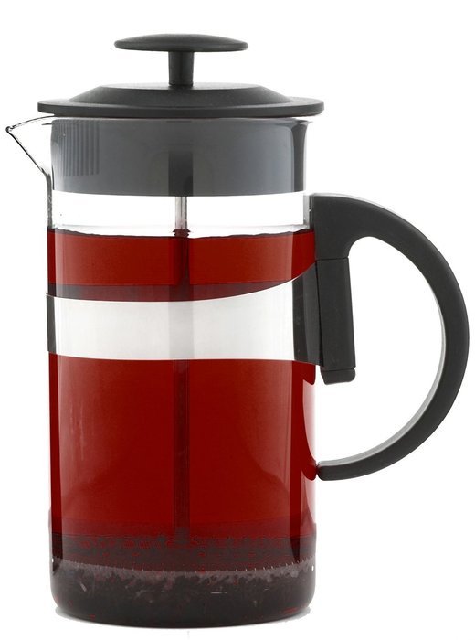 Barista Cafetiere French Press by Kaffe Maestro (Small - 11.8 oz, Black) N3