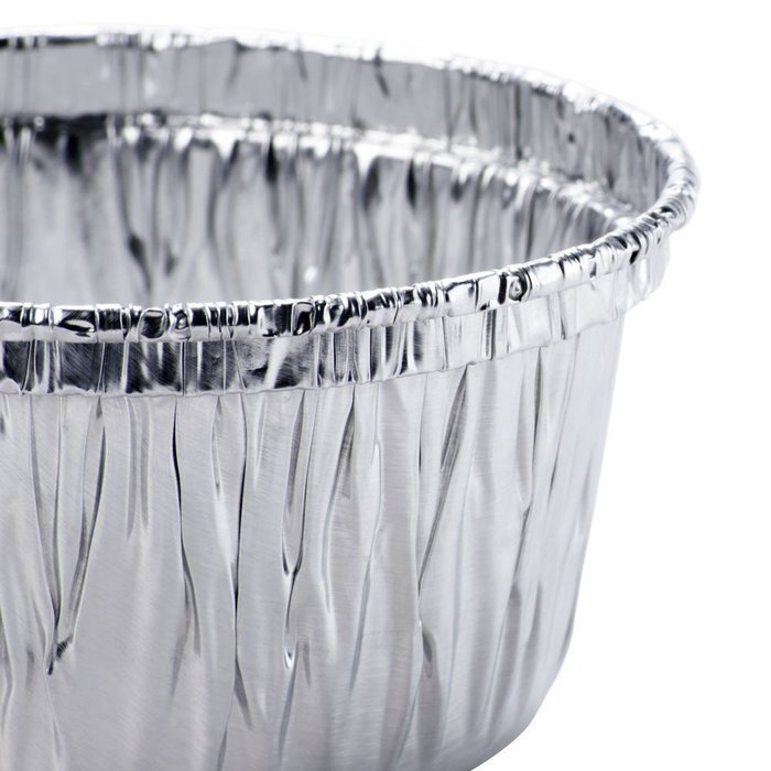 Aluminum Foil Pie Tins, 25 Extra Deep Pans, 5 Inches Diameter, from Baker's Mark, Includes One Oven Sleeve Arm... N5