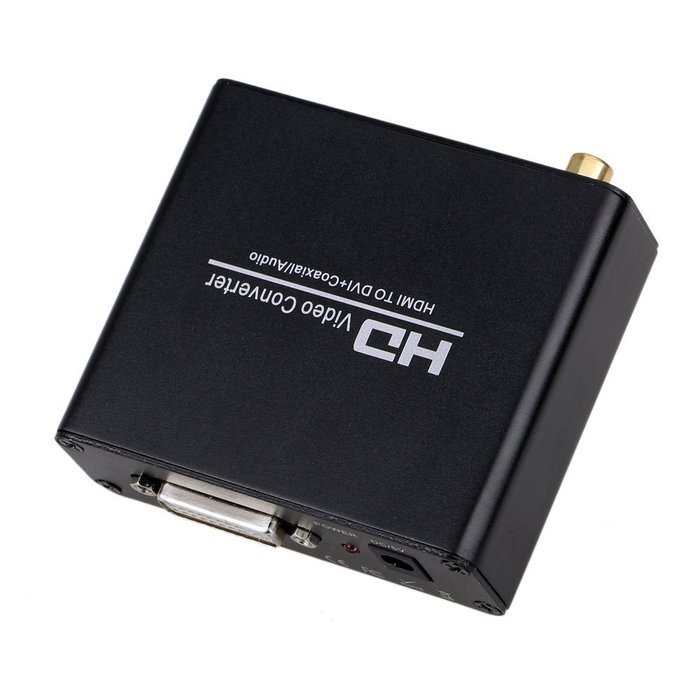 TOOGOO(R) HDMI to DVI + Coaxial Audio Video Converter Adapter 2.0/5.1 Channel N2