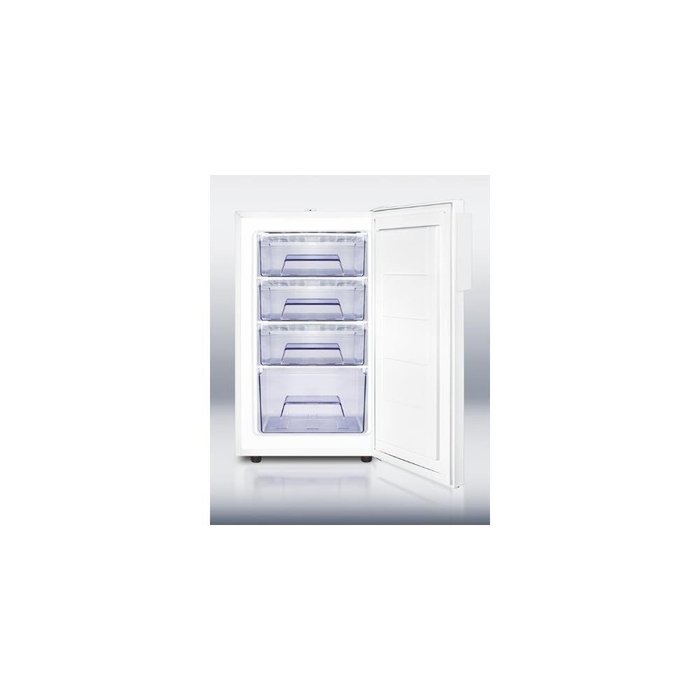 Summit FS407LBIMEDDT 20" Medically Approved Compact Refrigerator with 2.8 cu. ft. Capacity Factory Installed Lock... N5