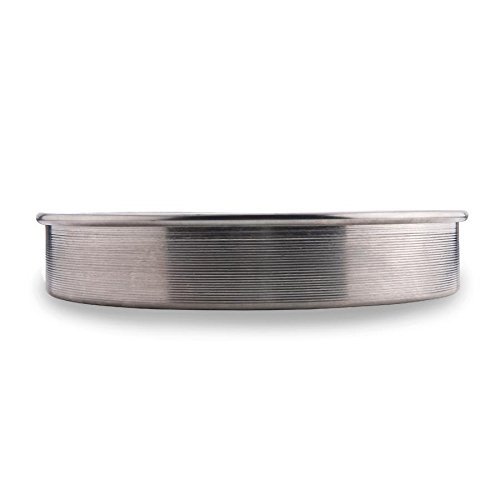 American Metalcraft HA80121.5 12" x 1 1/2" Heavy Weight Aluminum Straight Sided Deep Dish Pizza Pan